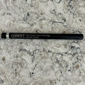 Clinique High Impact Easy Liquid Liner, 01 Black, Full Size, NEW